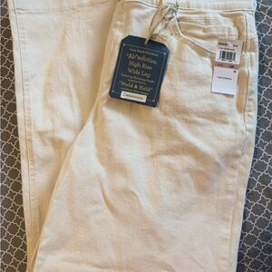 Democracy Cream High Rise Jeans